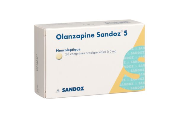 Olanzapin Sandoz Schmelztabl 5 mg 28 Stk