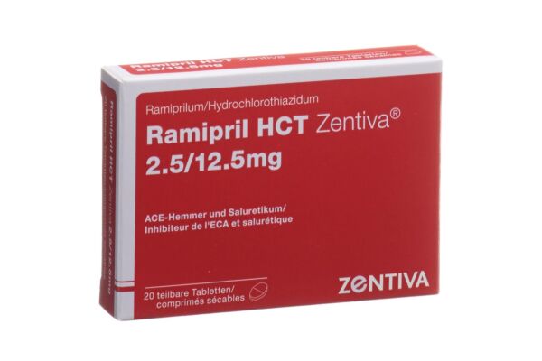 Ramipril HCT Zentiva cpr 2.5/12.5 mg 20 pce