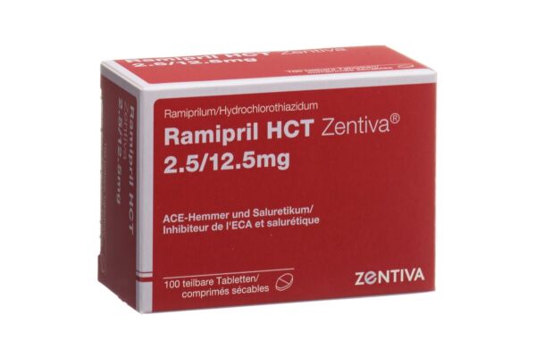 Ramipril HCT Zentiva cpr 2.5/12.5 mg 100 pce