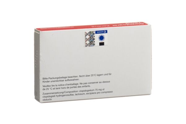 Clopidogrel Zentiva cpr pell 75 mg 28 pce