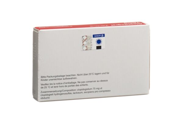 Clopidogrel Zentiva cpr pell 75 mg 84 pce