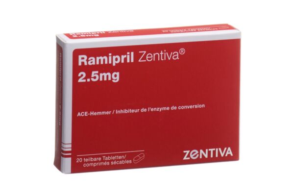 Ramipril Zentiva cpr 2.5 mg 20 pce