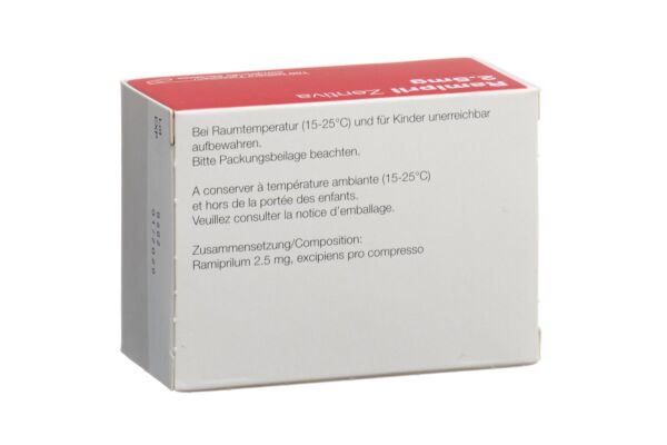 Ramipril Zentiva cpr 2.5 mg 100 pce