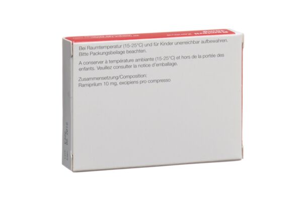 Ramipril Zentiva Tabl 10 mg 20 Stk