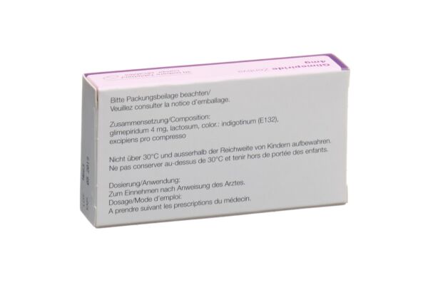 Glimepiride Zentiva cpr 4 mg 30 pce