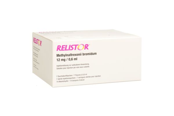 Relistor sol inj 12 mg/0.6ml flac 7 pce