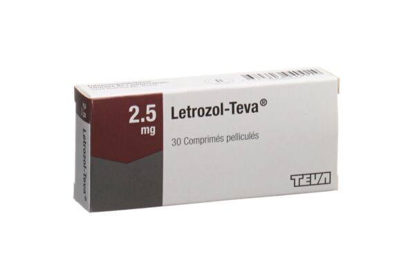 Letrozol-Teva cpr pell 2.5 mg 30 pce