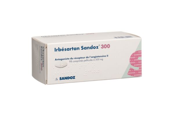 Irbesartan Sandoz Filmtabl 300 mg 98 Stk