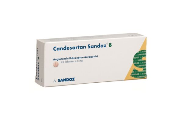 Candésartan Sandoz cpr 8 mg 28 pce