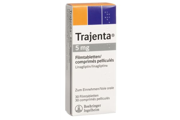 Trajenta cpr pell 5 mg 30 pce