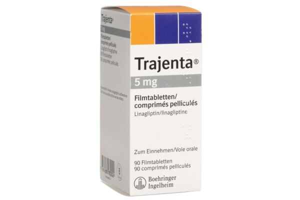 Trajenta cpr pell 5 mg 90 pce