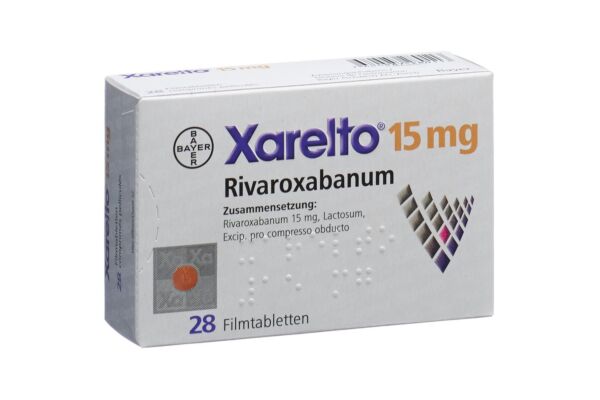 Xarelto Filmtabl 15 mg 28 Stk