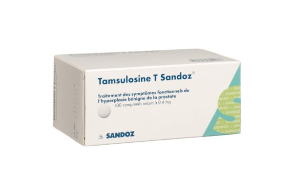 Tamsulosine T Sandoz cpr ret 0.4 mg 100 pce