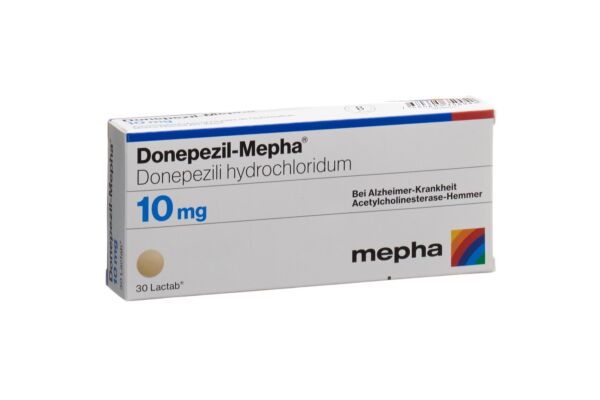 Donepezil-Mepha Lactab 10 mg 30 pce