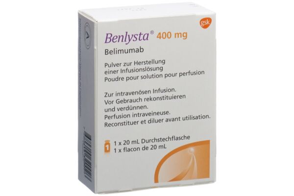 Benlysta Trockensub 400 mg Durchstf