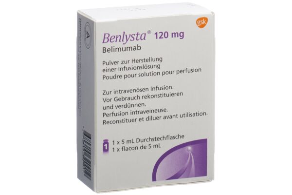 Benlysta Trockensub 120 mg Durchstf