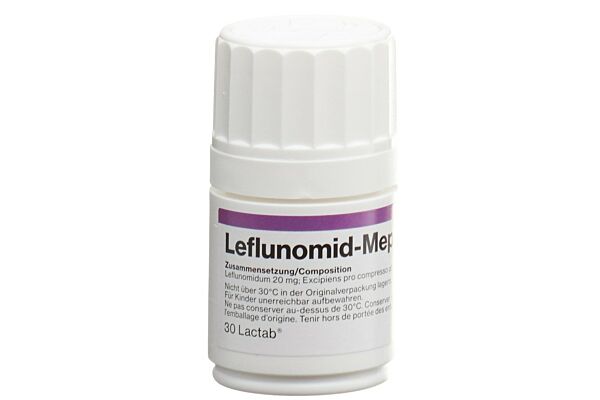 Leflunomid-Mepha Lactab 20 mg Ds 100 Stk