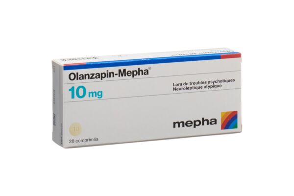 Olanzapin-Mepha cpr 10 mg 28 pce