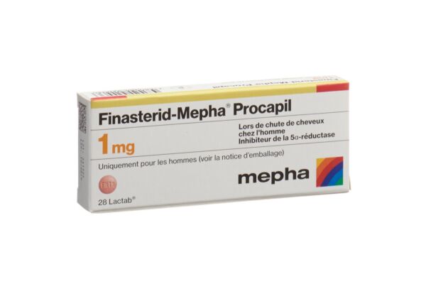 Finasterid-Mepha Procapil Filmtabl 1 mg 28 Stk