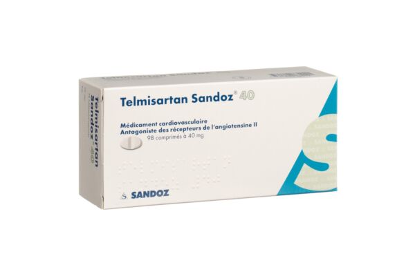 Telmisartan Sandoz cpr 40 mg 98 pce