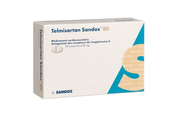 Telmisartan Sandoz cpr 80 mg 98 pce