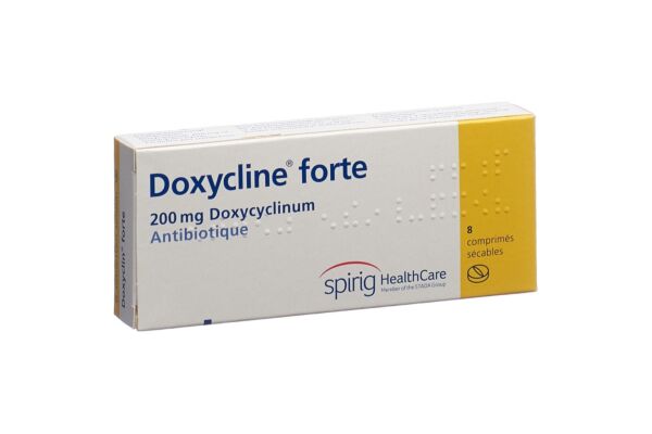 Doxyclin forte Tabl 200 mg 8 Stk