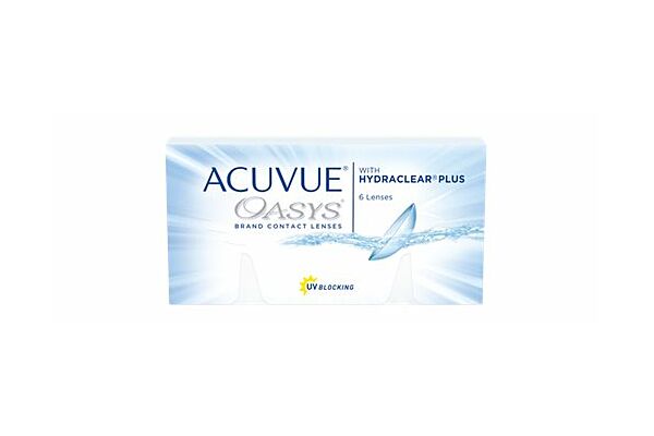 Acuvue oasys hebdo -1.25dpt Krümmung (BC) 8.40 6 pce