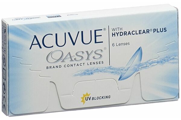 Acuvue Oasys Woche -2.50dpt Krümmung (BC) 8.40 6 Stk