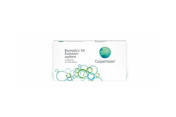 Biomedics Evolution Monat -1.00dpt Krümmung (BC) 8.60 6 Stk