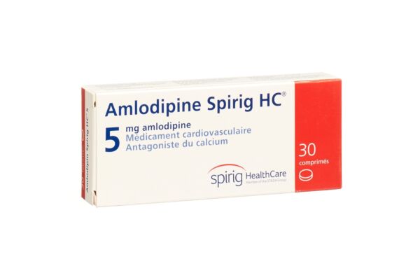 Amlodipin Spirig HC Tabl 5 mg 30 Stk