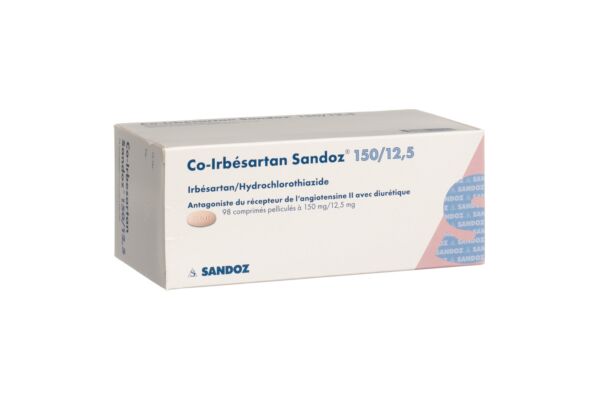 Co-Irbesartan Sandoz Filmtabl 150/12.5 mg 98 Stk