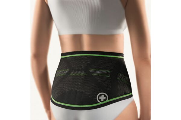 Bort StabiloBasic sport lady bandage dos Gr3 noir/vert