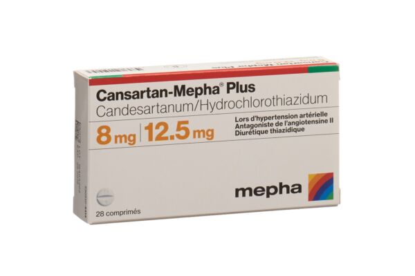 Cansartan-Mepha plus cpr 8/12.5 28 pce