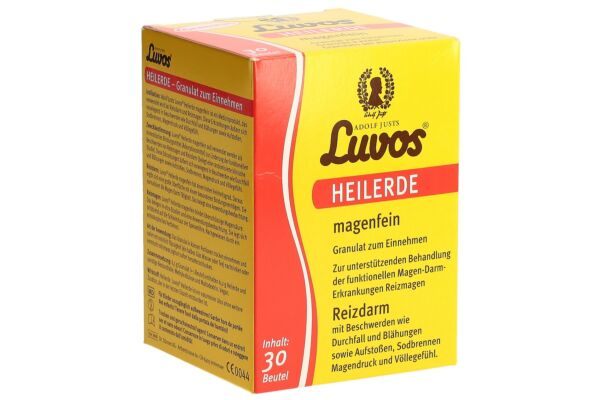 Luvos argile médicinale gran bien-être de l'estomac sach 30 pce