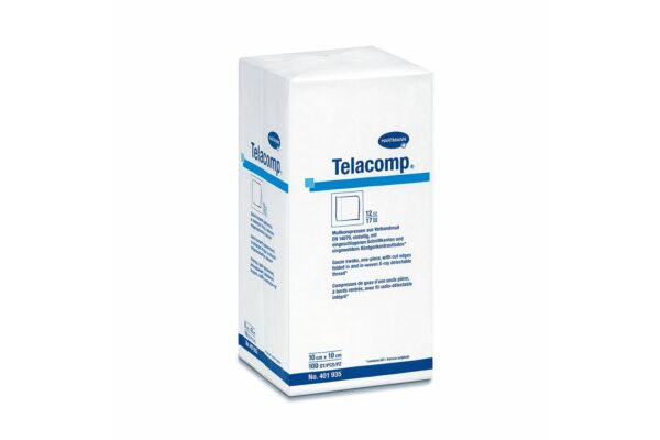 Telacomp 7.5x7.5cm steril 12 fach 12 x 10 Stk