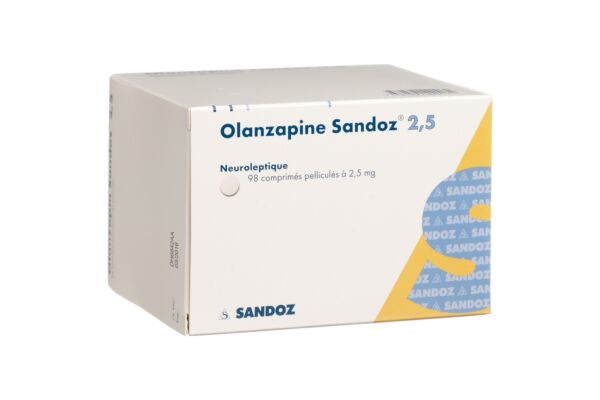 Olanzapin Sandoz Filmtabl 2.5 mg 98 Stk