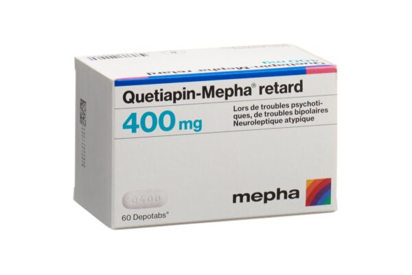 Quetiapin-Mepha retard depotabs 400 mg 60 pce