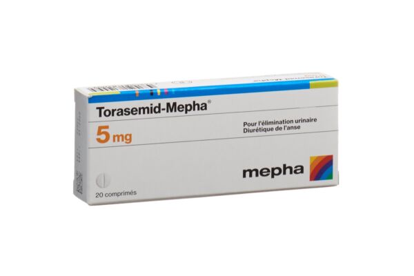 Torasemid-Mepha cpr 5 mg 20 pce