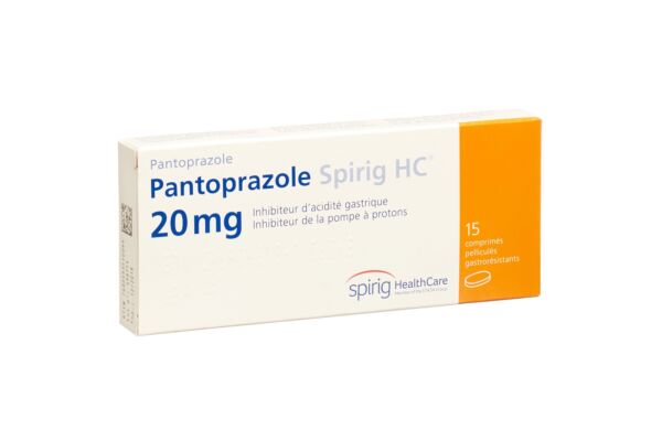 Pantoprazole Spirig HC cpr 20 mg 15 pce