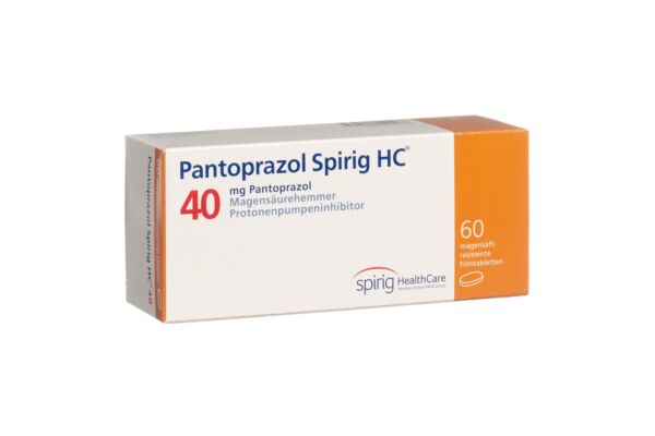 Pantoprazol Spirig HC Tabl 40 mg 60 Stk