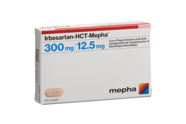 Irbesartan-HCT-Mepha Filmtabl 300/12.5 28 Stk