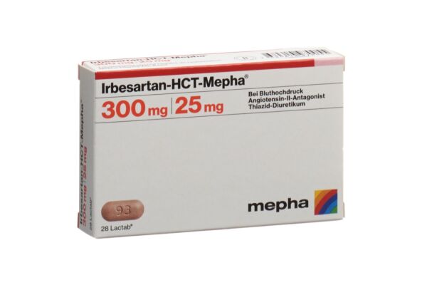 Irbesartan-HCT-Mepha Filmtabl 300/25 28 Stk