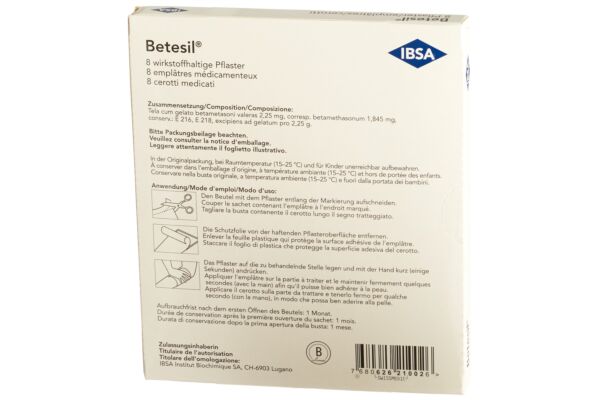 Betesil Pfl Btl 8 Stk