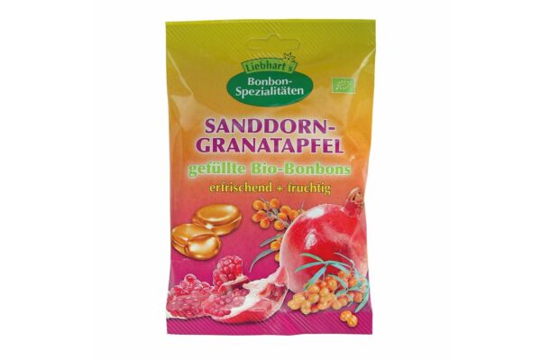 Liebharts bonbons argousier pomegran bio 100 g