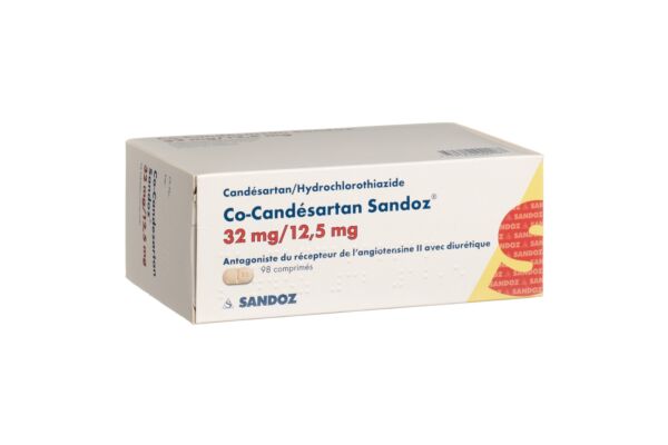 Co-Candésartan Sandoz cpr 32/12.5 mg 98 pce