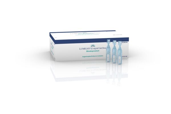 Lumigan Unit Dose Gtt Opht 0.3 mg/ml 90 Monodos 0.4 ml