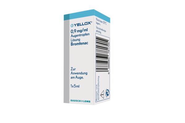 Yellox gtt opht 0.9 mg/ml fl 5 ml