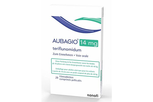 Aubagio Filmtabl 14 mg 28 Stk