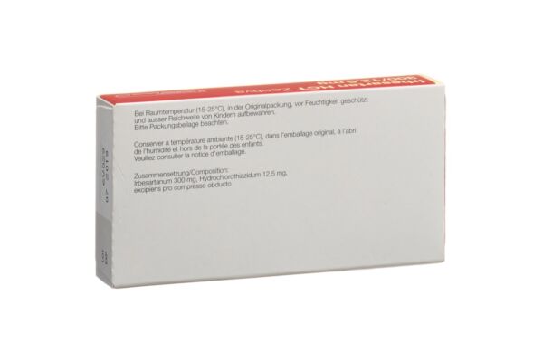 Irbesartan HCT Zentiva cpr pell 300/12.5mg 28 pce