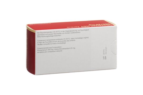 Irbesartan HCT Zentiva cpr pell 300/25mg 98 pce